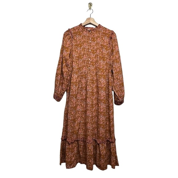 UNIVERSAL THREAD Floral Ruffle Dress Multi S - Picture 2 of 10